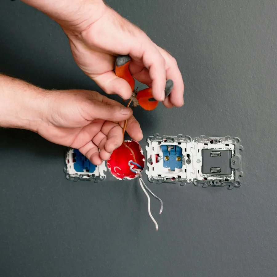 Travaux d electricite generale realises par United Borne a Cholet